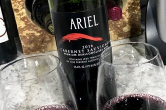 『美國 Ariel無酒精紅酒』有益健康