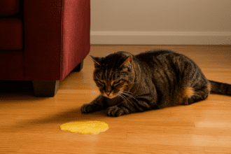 貓咪嘔吐黃色水