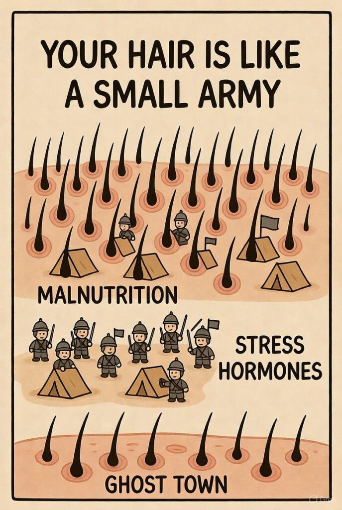 掉頭髮=壞事？錯！