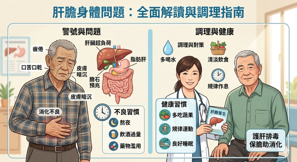 肝膽身體問題